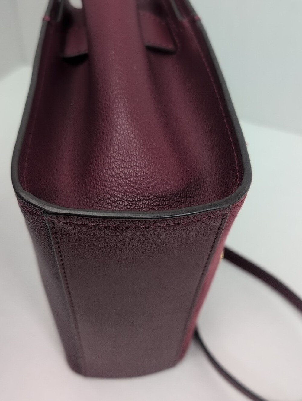 Michael Kors Hamilton Small Crossbody Suede/Leather Bag - Picture 3 of 11